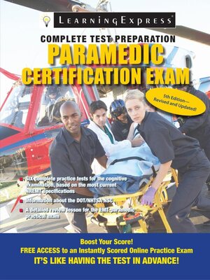 cover image of Paramedic Ceritfication Exam